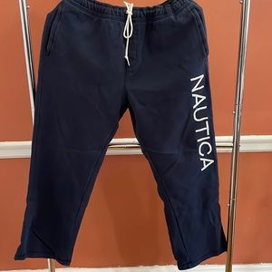 Nautica Mens Swear Pants Navy Blue size xxl